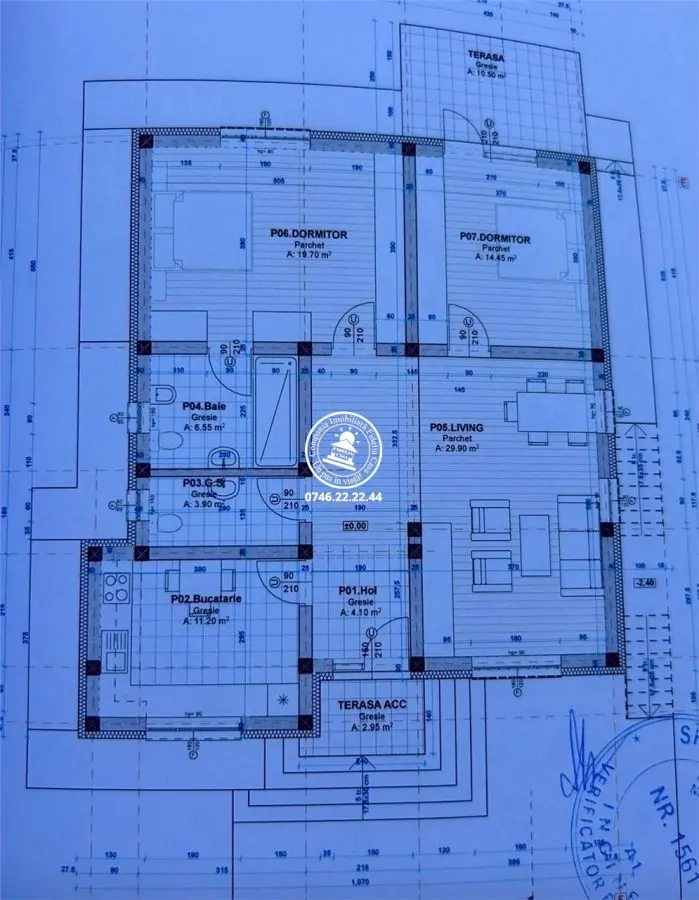 Casa cu 3 camere, 400mp, de vanzare in Ciurbesti - Miroslava - foto 2