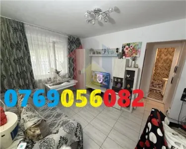 Ap 2 camere, confort 2, Viziru 3, parter cu balcon, mobilat si utilat - Braila