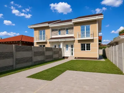 DUPLEX FINALIZAT, TOATE UTILITATILE,  4 CAMERE. - Mosnita Noua