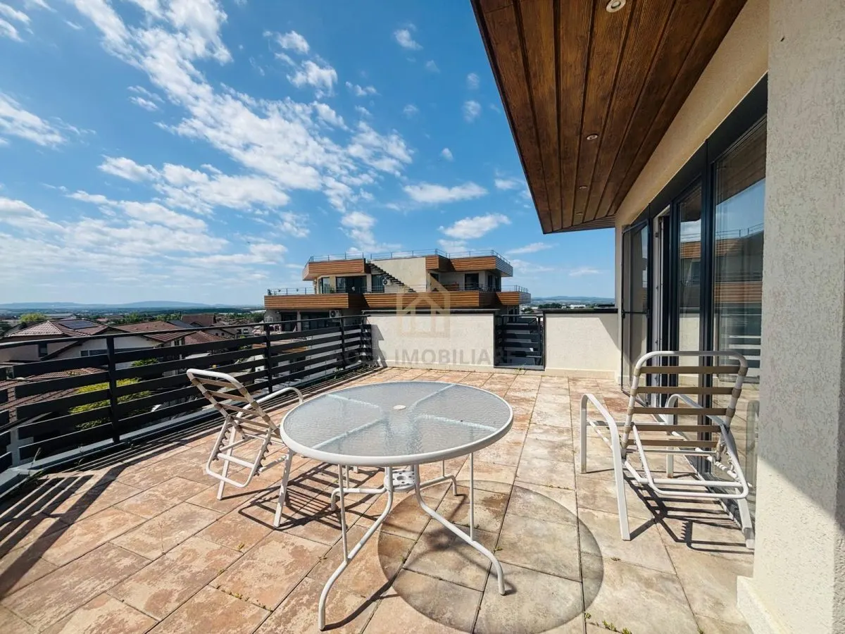 PENTHOUSE DE ÎNCHIRIAT â€“ 100 MP + TERASĂ 60 MP  BLOC NOU - foto 13