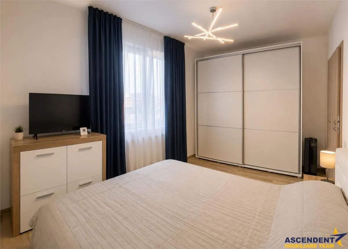 Apartament nou, mobilat si utilat modern, cu loc de parcare privat in Ghimbav - foto 6