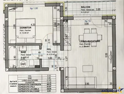 Apartament nou, mobilat si utilat modern, cu loc de parcare privat in Ghimbav - foto 7