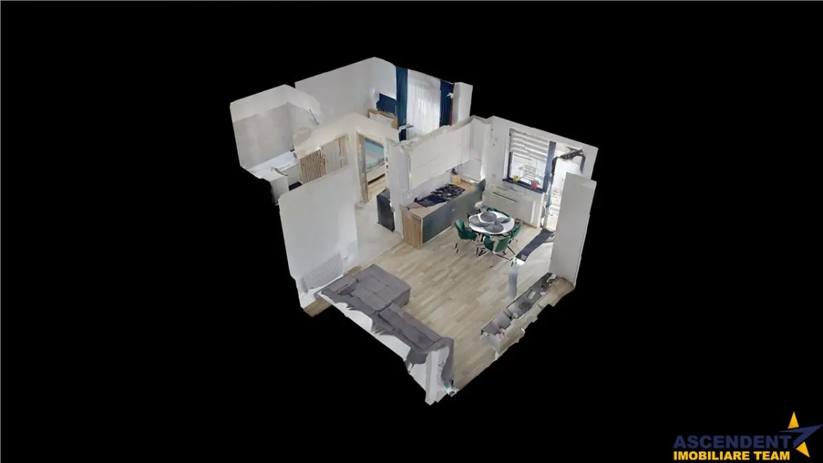 Apartament nou, mobilat si utilat modern, cu loc de parcare privat in Ghimbav - foto 8