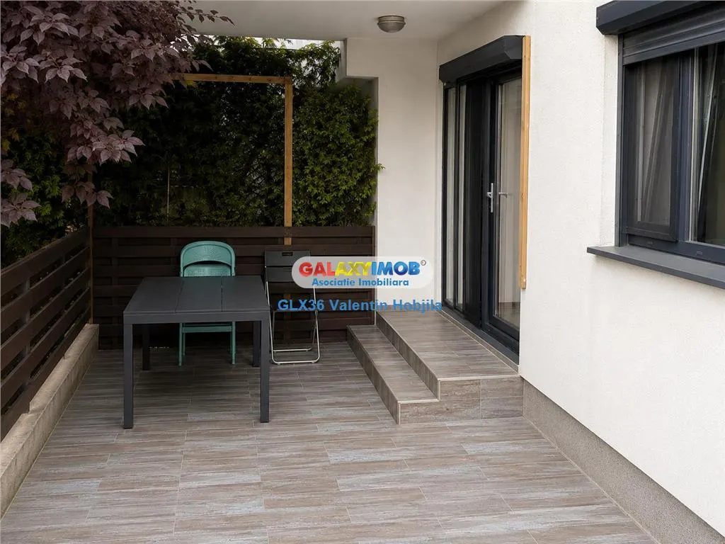 Vanzare apartament 3 camere parter gradina mobilat Baneasa Greenfield - foto 2