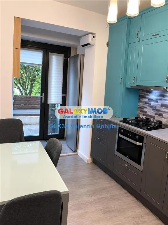Vanzare apartament 3 camere parter gradina mobilat Baneasa Greenfield - foto 6