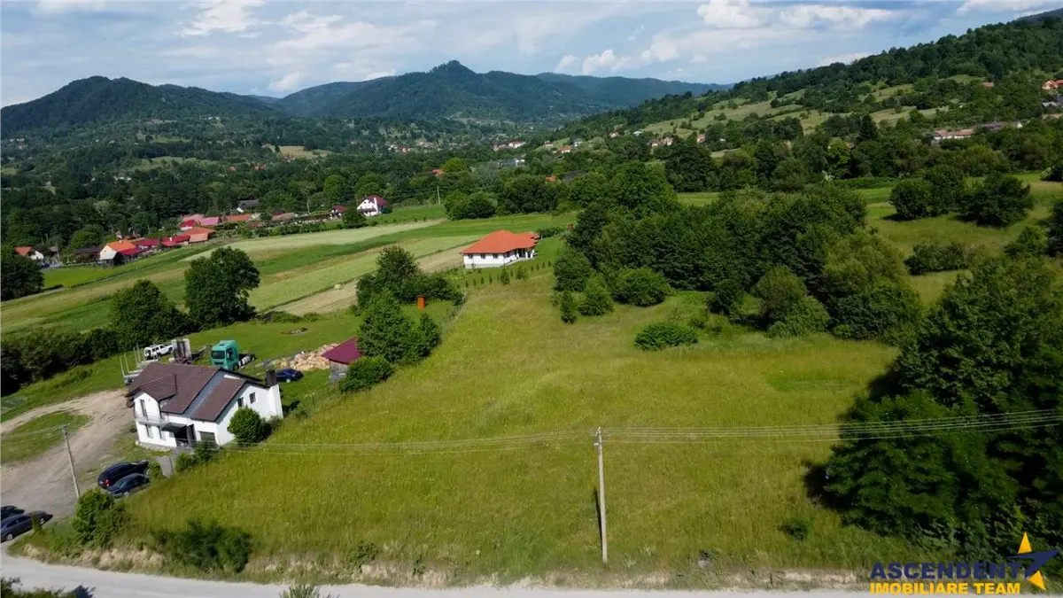 Teren intravilan panoramic, 5.750 mp, view munte, deschidere apreciabila, Ibanesti,  Mures - foto 4