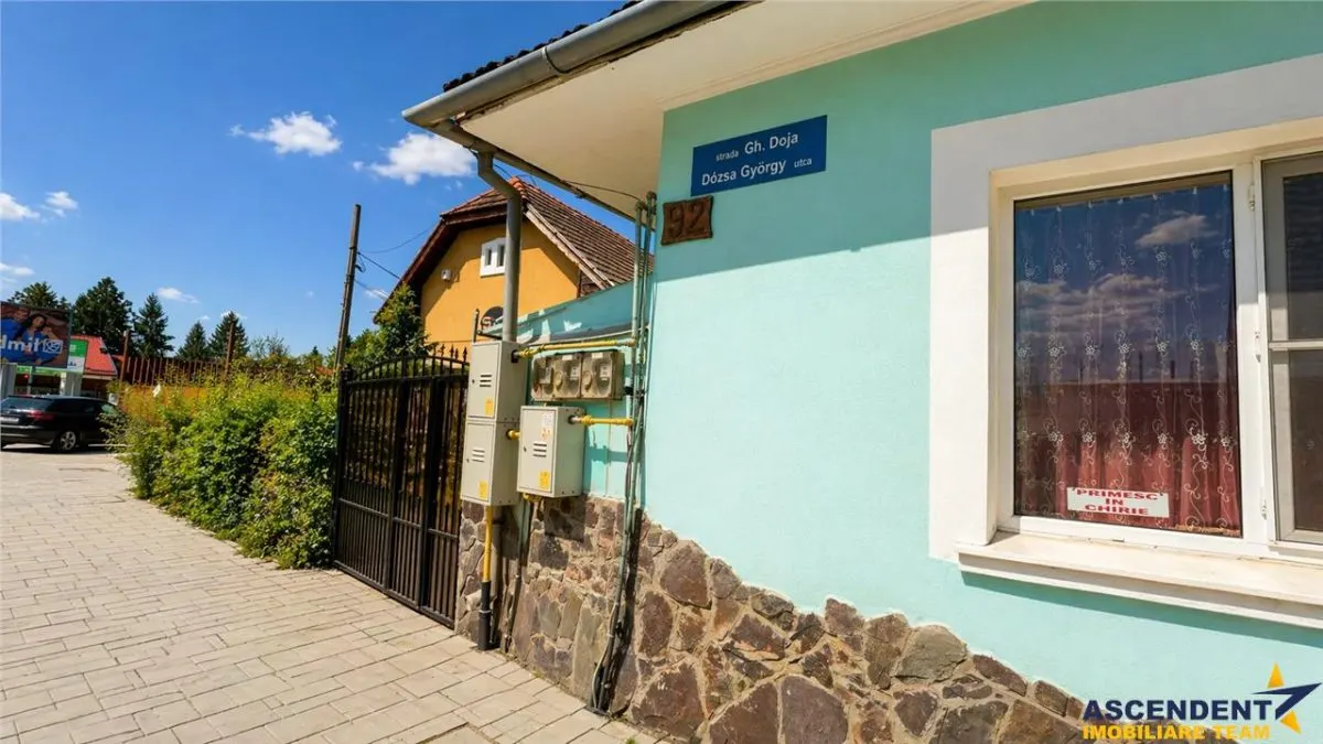 1.250 mp teren intravilan + casa, Gheorge  Doja, recomandat si business/ investitie - foto 6