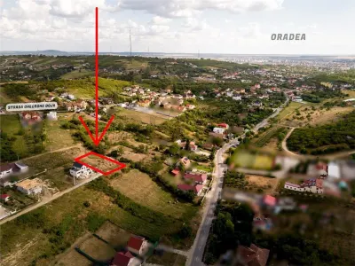 RECO Teren intravilan cu utilitati, dublu front Saldabagiu de Munte - Saldabagiu de Munte