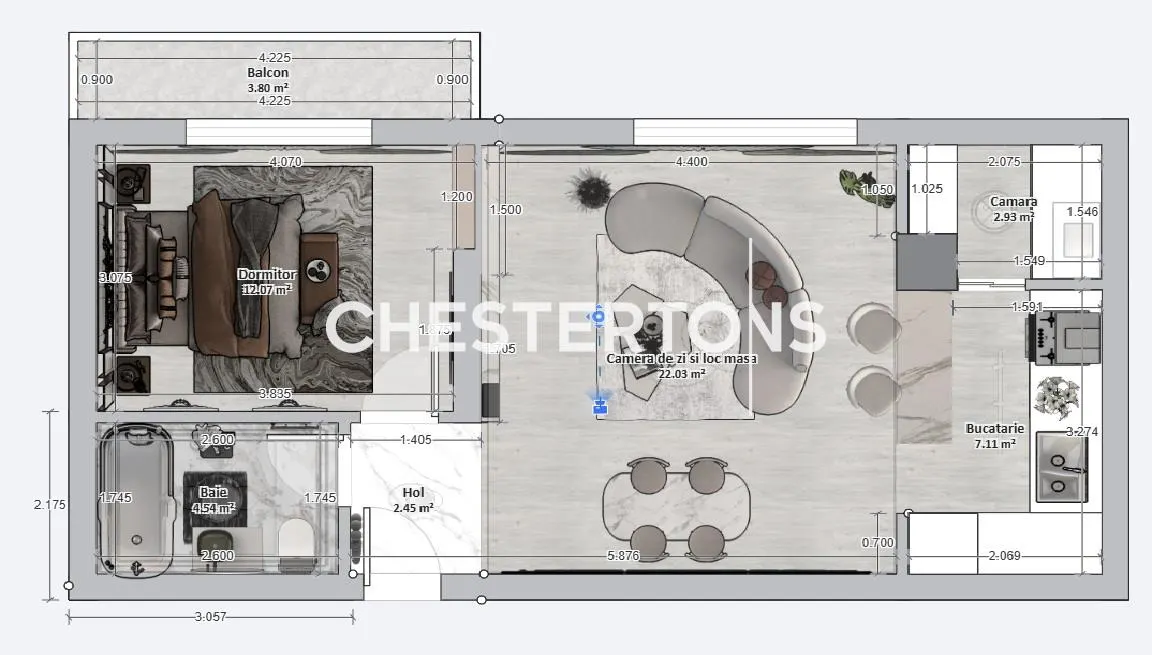 Apartamente Noi cu 2 Camere Premium | La granita cu Sectorul 6 | In faza de constructie | Reducere 5% - foto 18