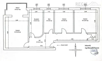 Apartament 3 camere | Central | Grivitei - foto 12