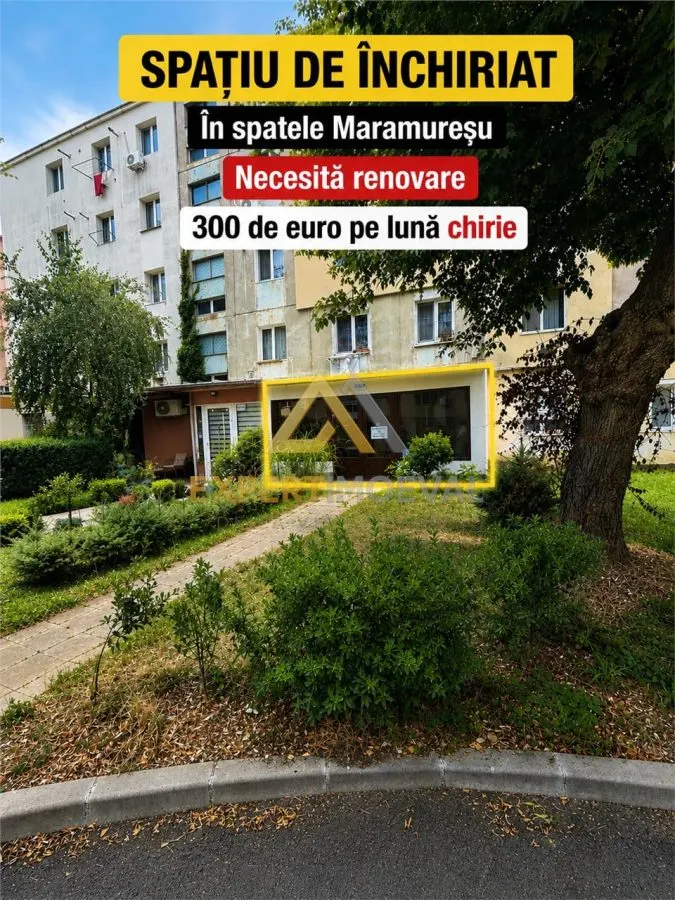 Spatiu comercial de inchiriat in spate la magazinul Maramuresul - foto 1