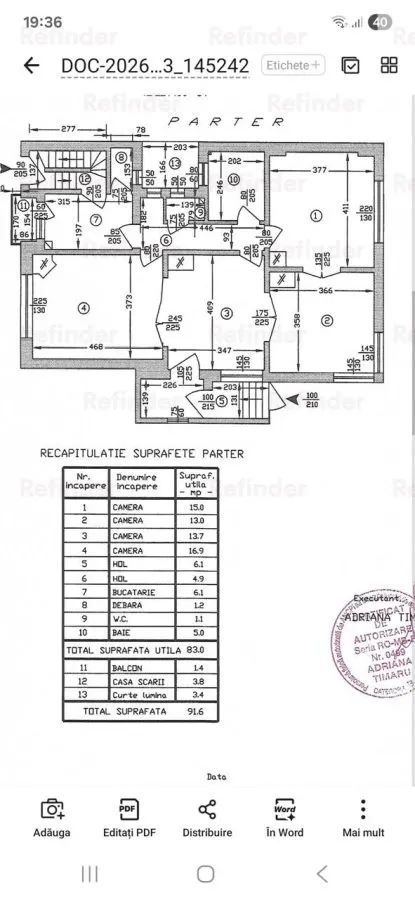 Vanzare apartament 4 camere in vilă | Bd Decebal - Matei Basarab | parter /P+E | impecabil | 100mp utili | - foto 9