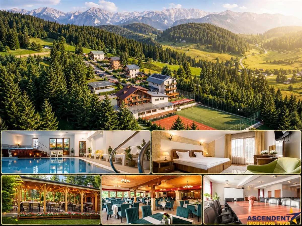 Complex turistic, priveliste deosebita, apa curativa, aer pur, afacere ascendenta, Fundata, Bran, Brasov - foto 1
