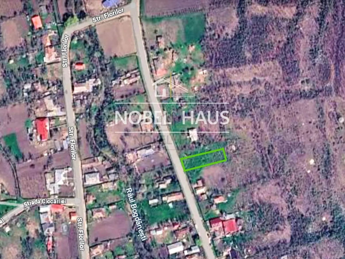 Teren intravilan. 1300 mp, loc Bogdanesti, jud Vaslui - foto 6