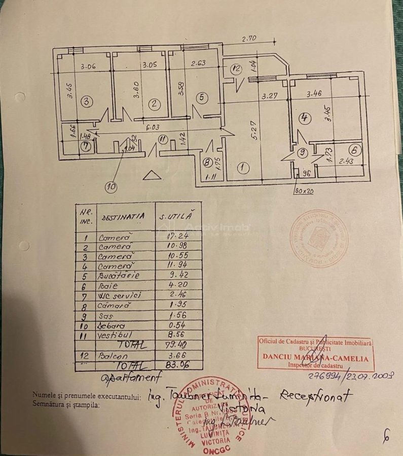 4 camere - 83 mp - centrala termica - Tineretului / Timpuri Noi - foto 11