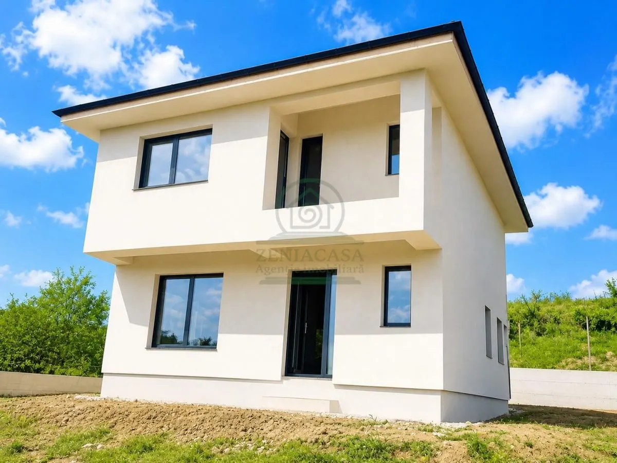 Casa 4 camere Tomesti Iasi , Parter + Etaj, CANALIZARE! - foto 1