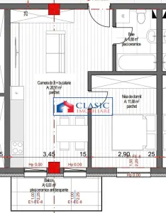Vanzare apartament 2 camere bloc nou zona Leroy Merlin Calea Turzii Zorilor, Cluj-Napoca - Cluj-Napoca
