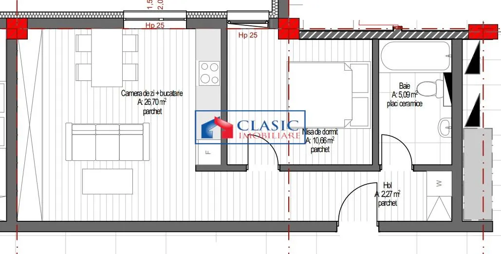 Vanzare apartament 2 camere bloc nou zona Leroy Merlin Calea Turzii Zorilor, Cluj-Napoca - foto 3