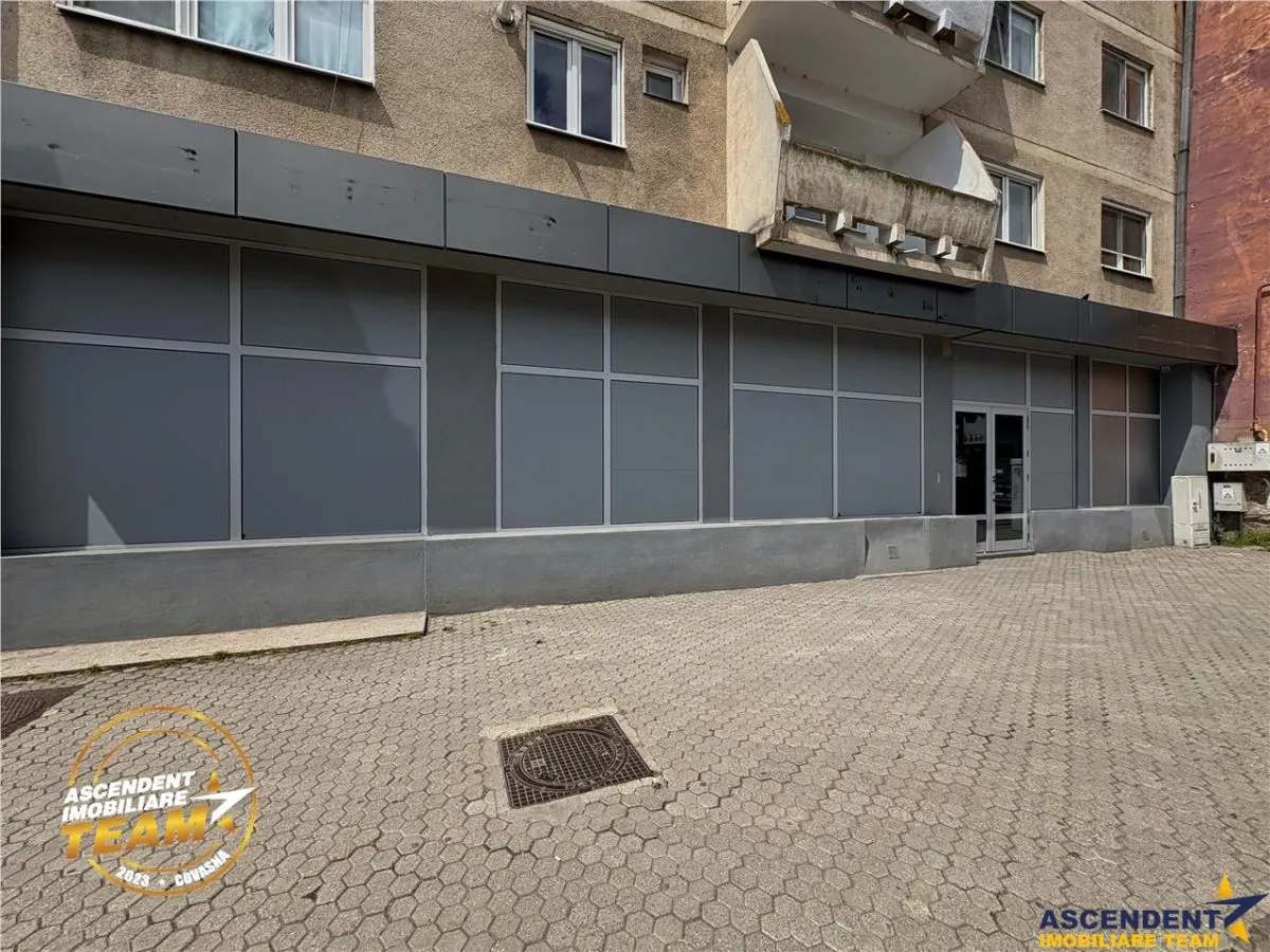 FILM&3D! Spatiu comercial ultracentral, vitrina generoasa,multiple posibilitati de amenajare, Sfantu Gheorghe - foto 3