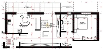 De vanzare apartamente NOI cu 2 camere Dimitrie Anghel - foto 5