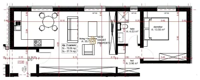 De vanzare apartamente NOI cu 2 camere Dimitrie Anghel - foto 8