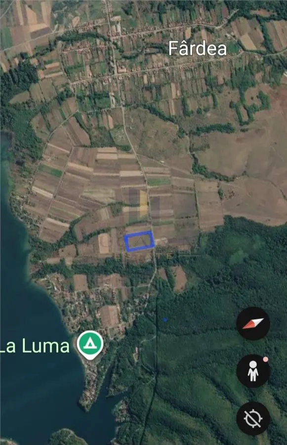 Teren Intravilan 5.700 mp | 3 Fronturi | Între Fârdea și Lacul Surduc | Investiție - foto 2