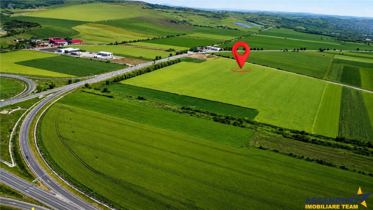 Teren logistic 8.397 mp, Ludus: Vizibilitate si acces direct din Nodul A3, Mures - foto 1
