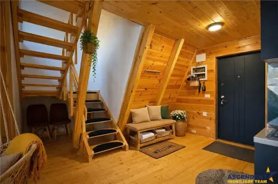 In incantare peisagistica,rafinata cabana, echipata,Moieciu,Bran,Brasov - foto 10