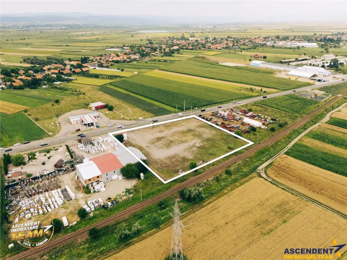 7.000 mp teren industrial premium la DN11, acces TIR, post trafo, Brasov . Sf. Gheorge, Chichis - foto 19