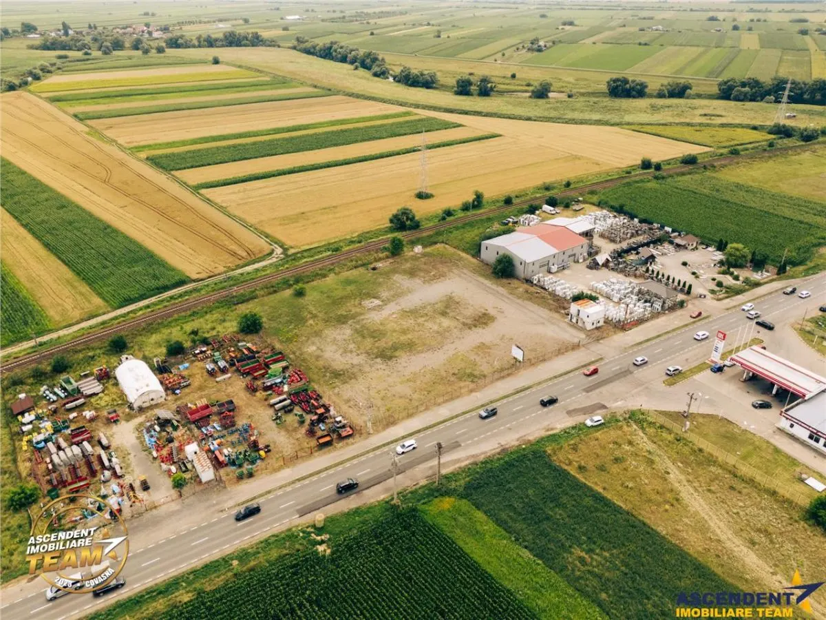 7.000 mp teren industrial premium la DN11, acces TIR, post trafo, Brasov . Sf. Gheorge, Chichis - foto 22