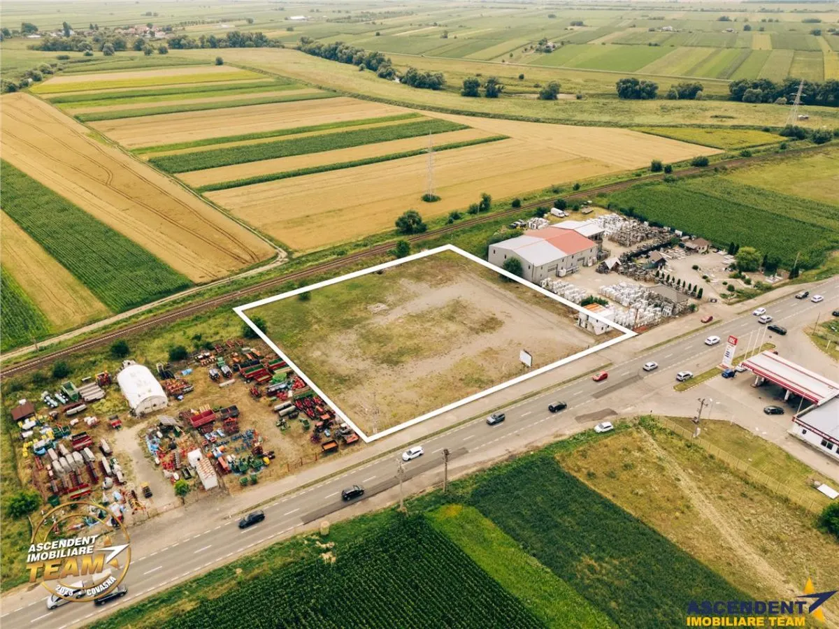 7.000 mp teren industrial premium la DN11, acces TIR, post trafo, Brasov . Sf. Gheorge, Chichis - foto 5
