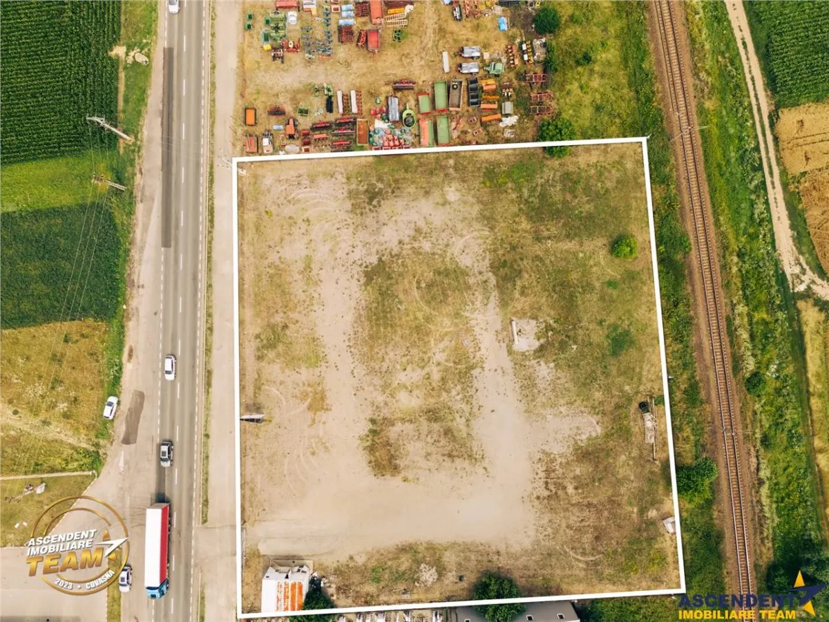 7.000 mp teren industrial premium la DN11, acces TIR, post trafo, Brasov . Sf. Gheorge, Chichis - foto 8