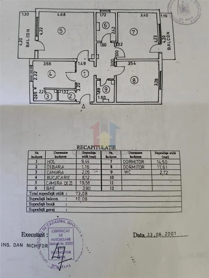 VIDEO! Mobilat - Utilat 3 camere, 83 mp,Buzaului, B.uri, etaj 4 - foto 2