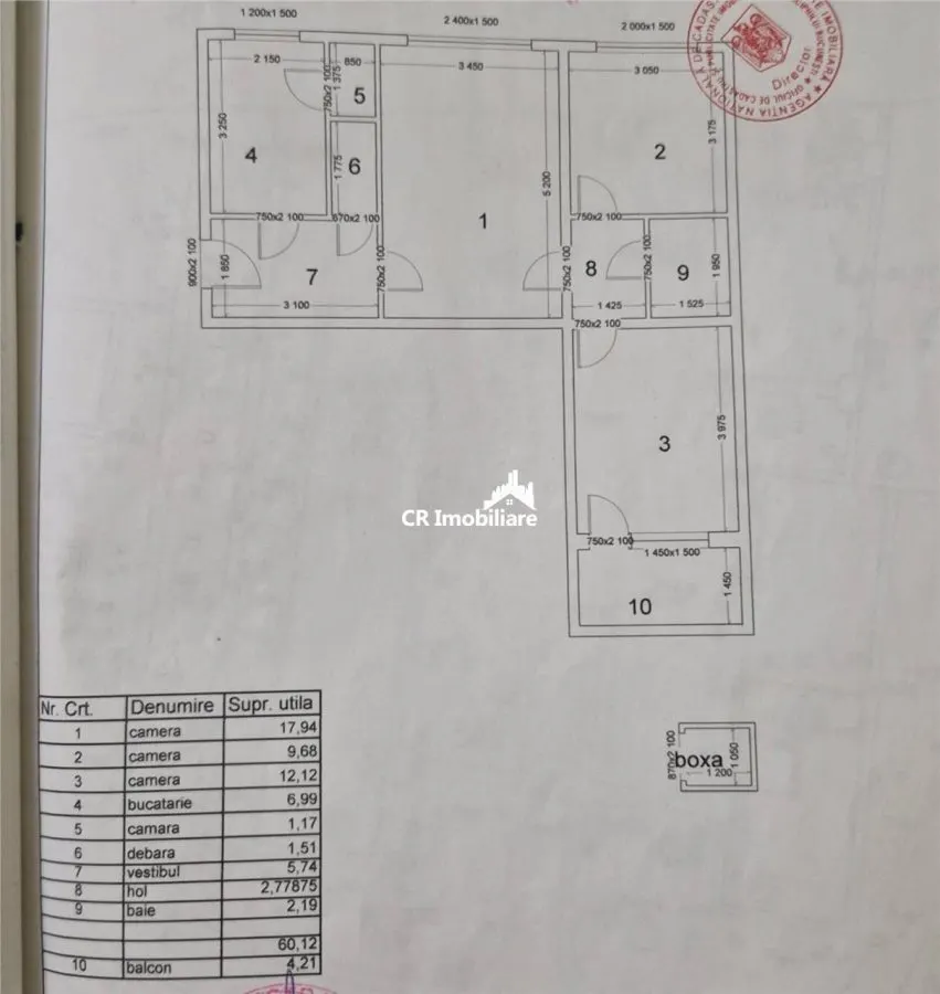 Apartament 3 camere 1 Decembrie 1918 - foto 1