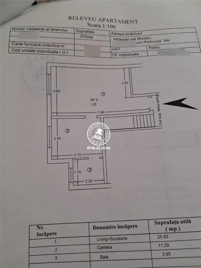 Apartament 2 camere 41mp , curte proprie - Breazu , Iasi - foto 2