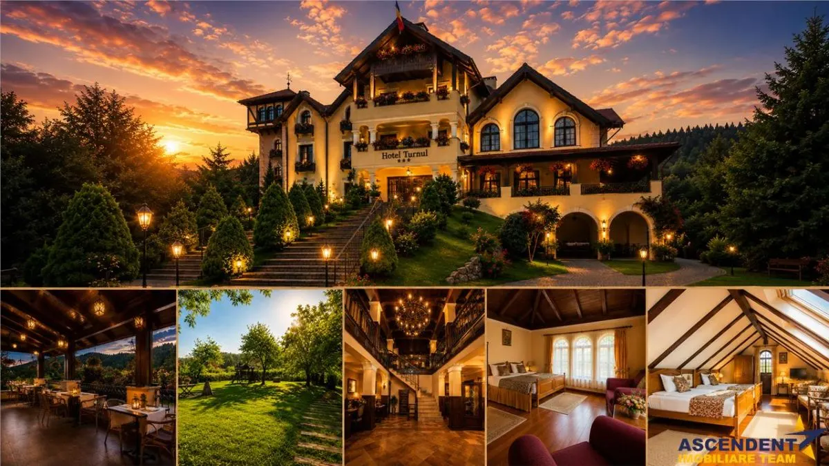 Hotel boutique:restaurant,spa,domeniu de 4.300 mp,5 minute de Castelul Bran,oportunitate premium HoReCa - foto 1