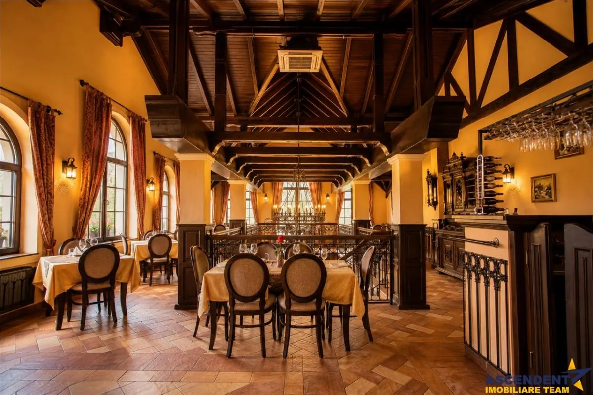 Hotel boutique:restaurant,spa,domeniu de 4.300 mp,5 minute de Castelul Bran,oportunitate premium HoReCa - foto 6
