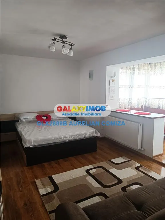 Garsoniera pentru inchiriat Lujerului/etaj 2/AC/mobilata/utilata - foto 1
