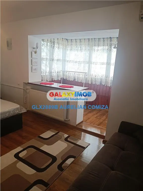 Garsoniera pentru inchiriat Lujerului/etaj 2/AC/mobilata/utilata - foto 3