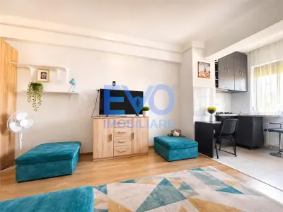 Apartament 1 camera, 32mp, complet mobilat utilat, Complex Nou, Octav Bancila - foto 1