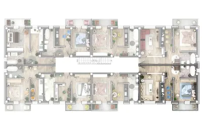 Capat CUG Apartament 2 camere  D  50 mp  ASTORIA Lunca Cetatuii - foto 5