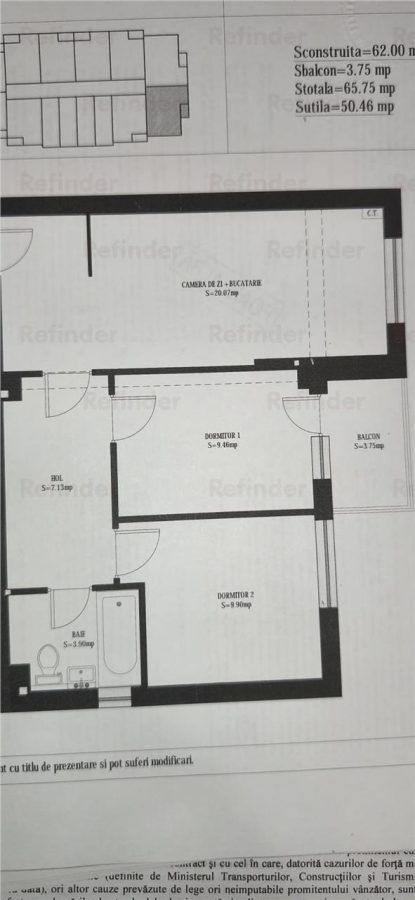 Vânzare apartament 3 camere | Palladium Residence | 5 min de metrou N Teclu | etaj 1/11 | centrală proprie | parcare | 62mp construiți | - foto 24