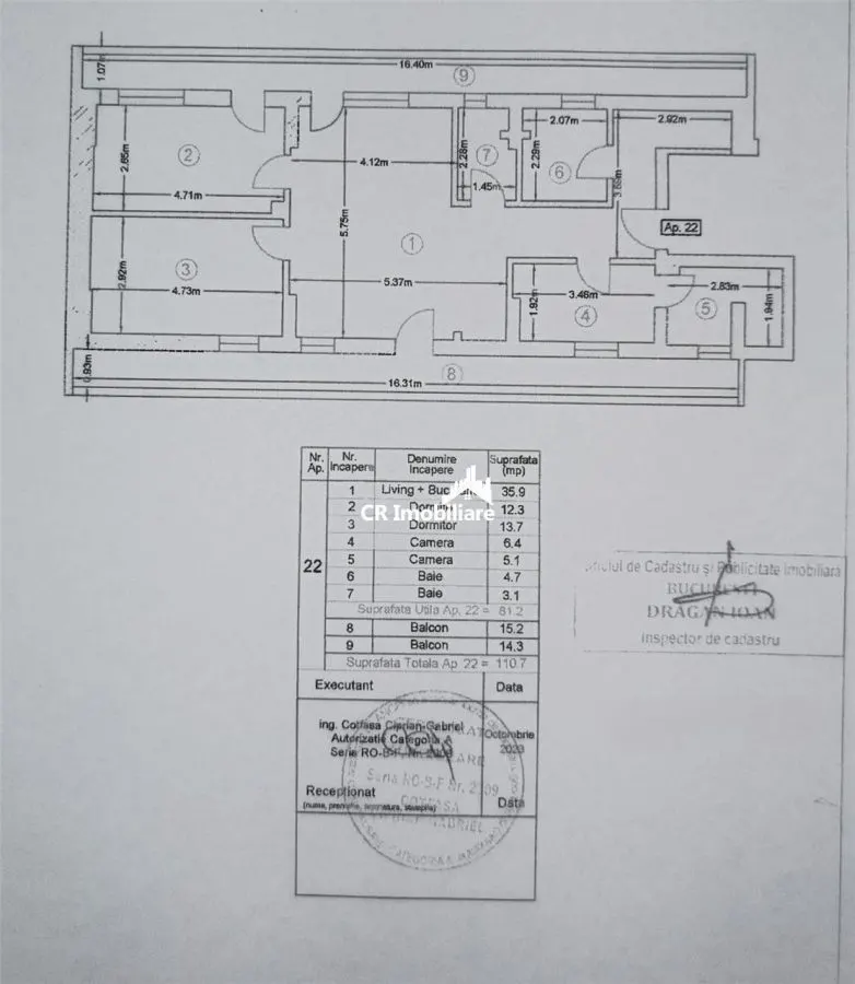 Apartament 3 camere 110 mp Metalurgiei - foto 10