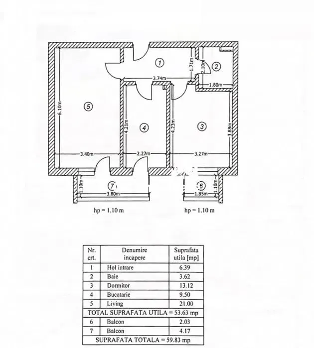 Apartament 2 camere Grand Kristal Residence - foto 7