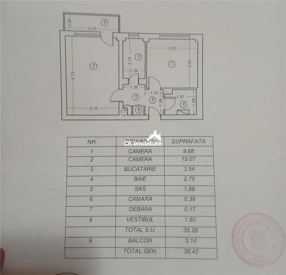 Apartament 2 camere decomandat Salajan - foto 1