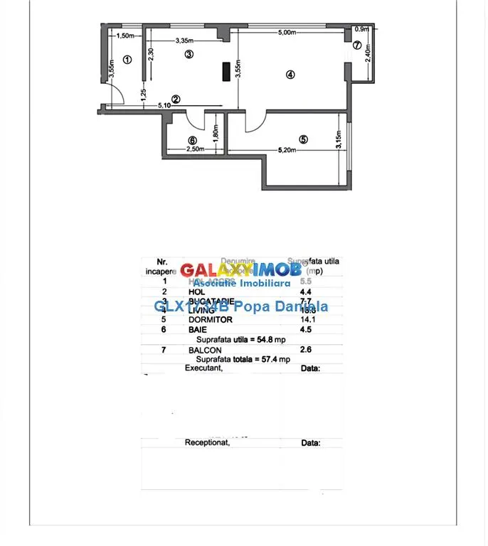 Vanzare apartament 2 camere, str. Motilor - Metrou Mihai Bravu - foto 4