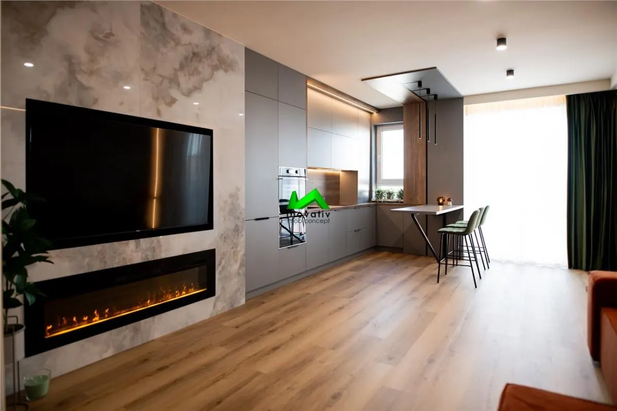 Apartament LUX de inchiriat 3 camere Sibiu Balanta Residence - foto 2