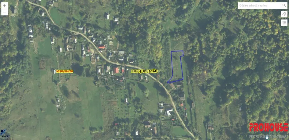 Teren 2033 mp- langa padure-  Margineni- Podis Dubas - foto 1