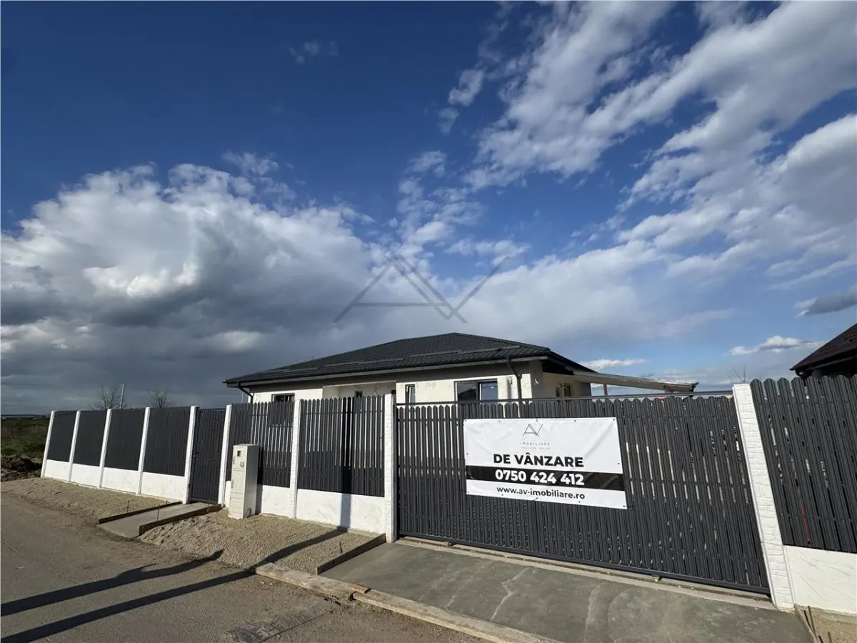 VANZARE CASA PARTER INDIVIDUALA DOMNESTI STRADA ASFALTATA TEREN 405 MP - foto 2