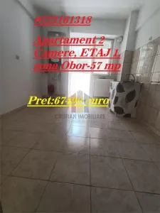 VIDEO! ETAJ 1! Apartament 2 Camere DECOMANDAT, zona Obor-57 mp - Braila